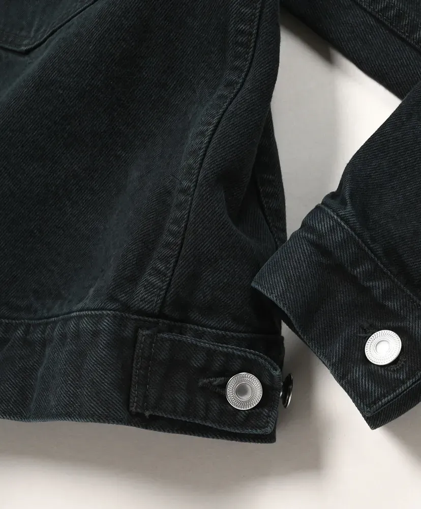 2Nd Type Black Denim Jacket