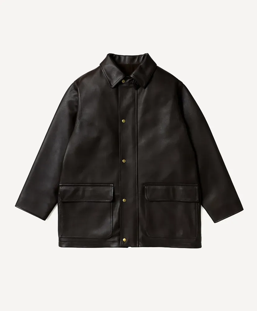 Leather Hunting Coat