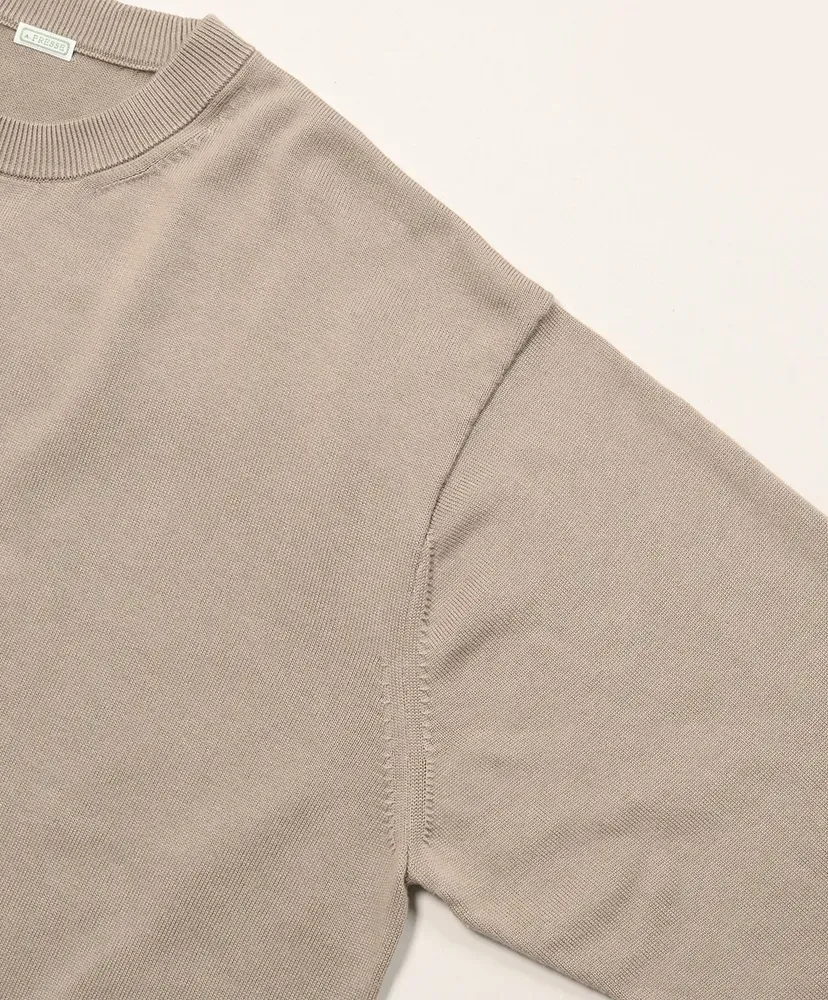 Cotton Knit L/S T-Shirt