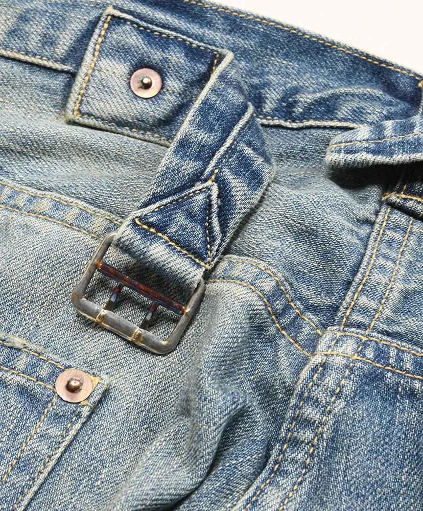 No.37 Washed Wide Denim Pants