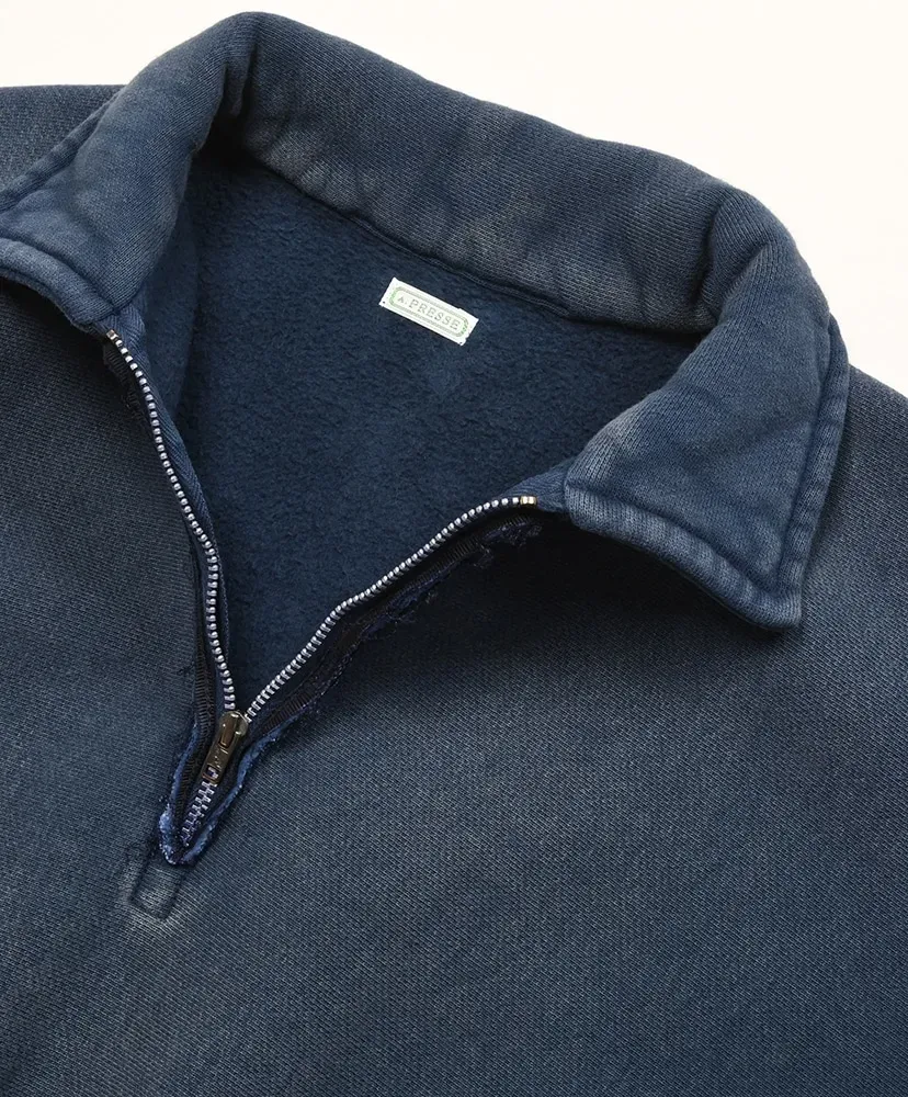 Vintage Half Zip Sweatshirt