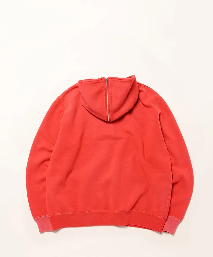 Vintage Sailor Hood Half Zip Sweatshirt