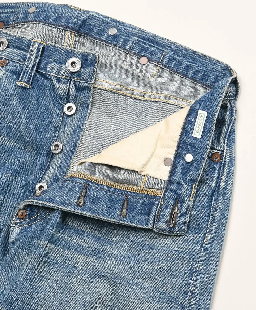 No.2 Washed Denim Pants