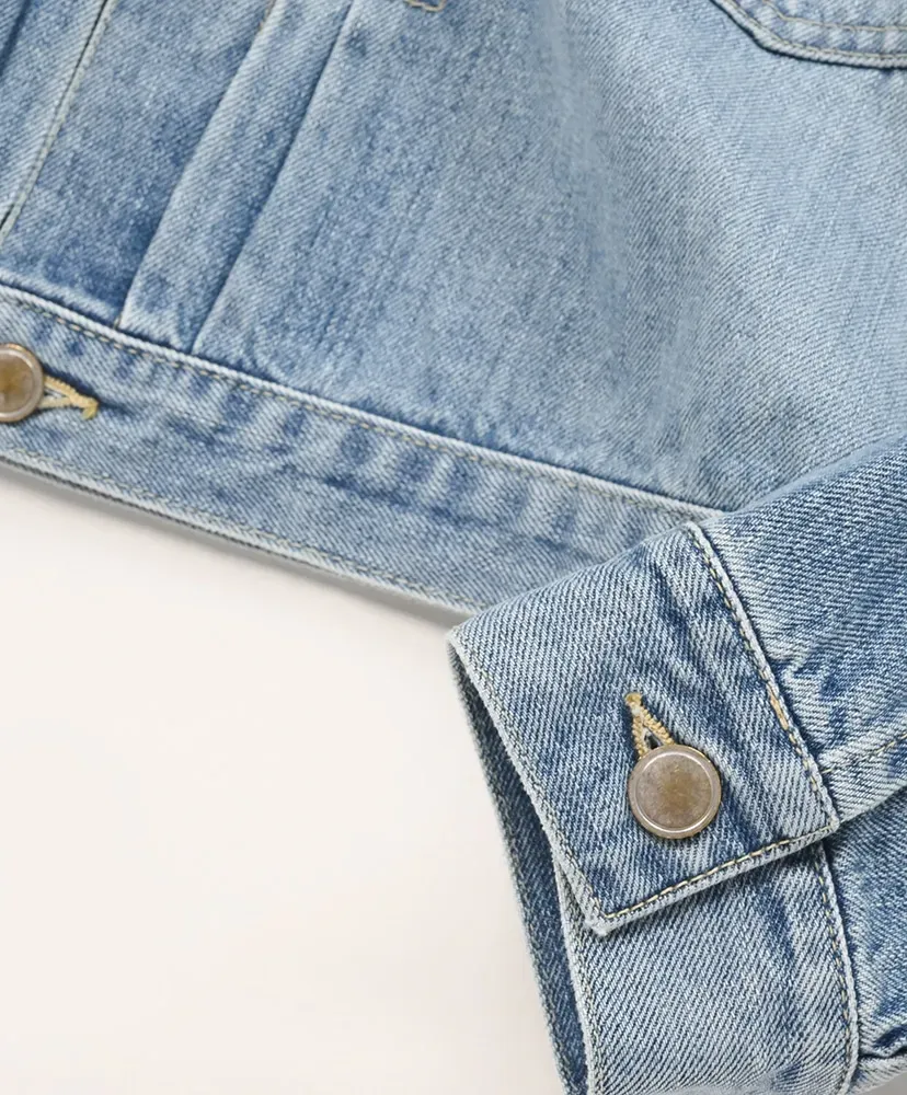 Unlikely Time Travel Trucker Jacket 1977Wash
