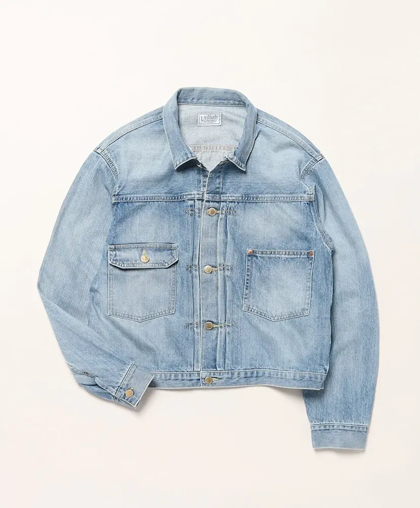 Unlikely Time Travel Trucker Jacket 1977Wash