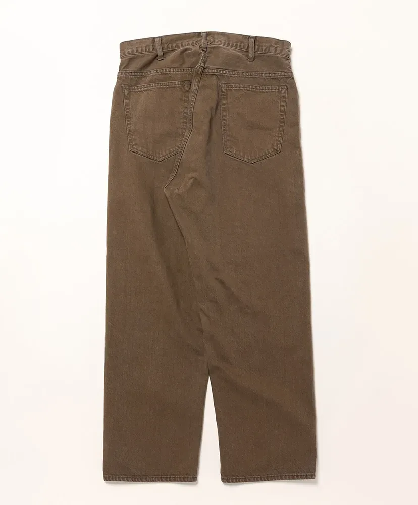Unlikely Time Travel Jean Wide Color Denim