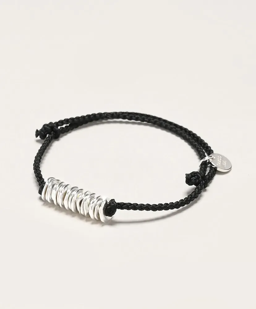 Piece Silk Code Bracelet