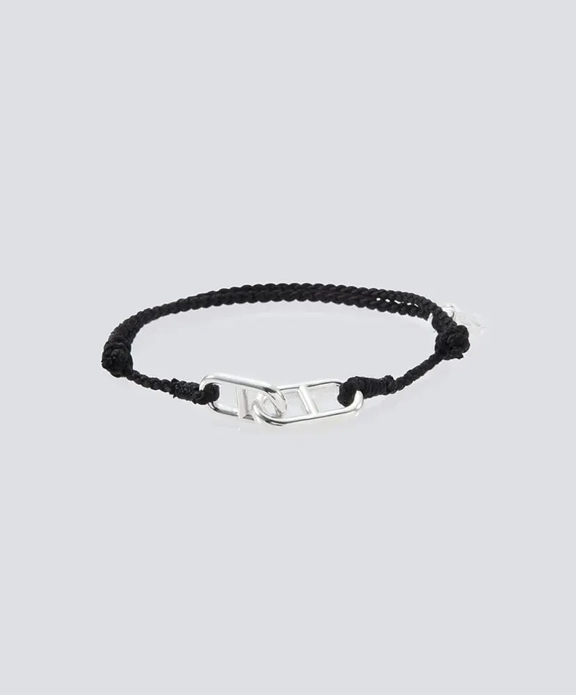 Anchor Link Silk Code Bracelet