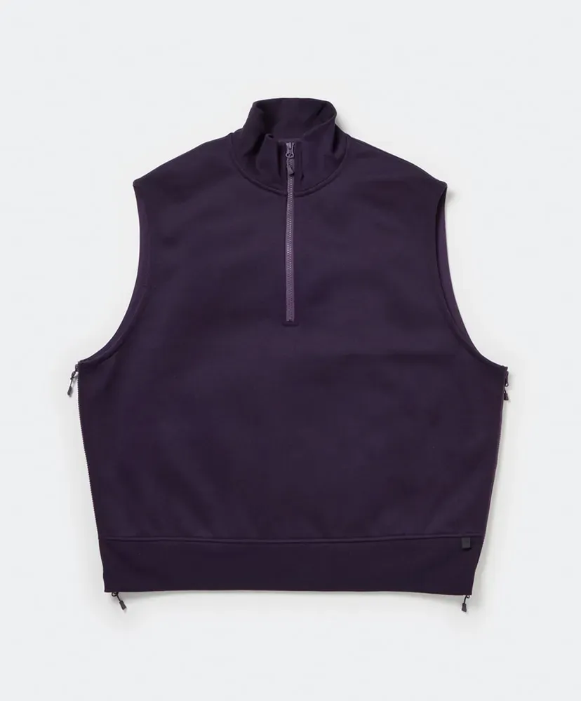 Tech Sweat Zip Vest Pullover