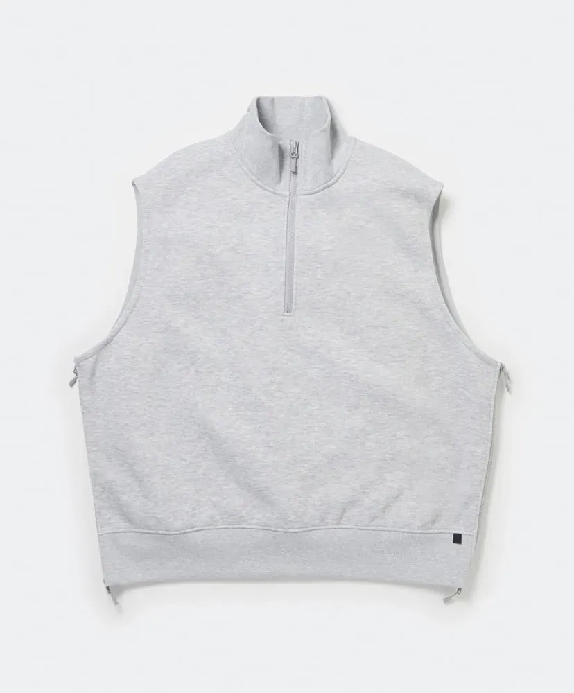 Tech Sweat Zip Vest Pullover