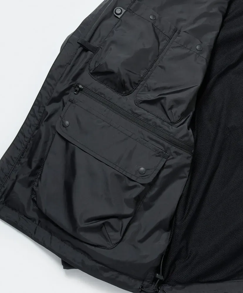 Tech Synthetic Skin Windbreaker Jacket