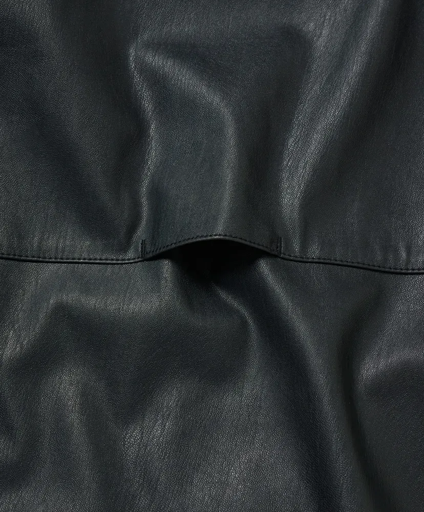 Tech Synthetic Skin Windbreaker Jacket