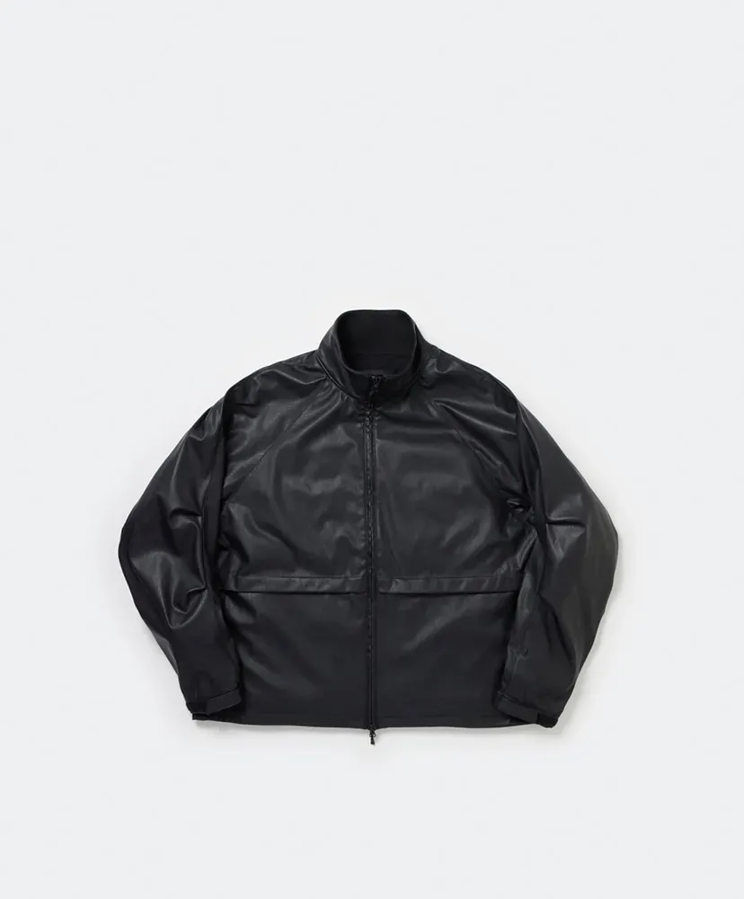 Tech Synthetic Skin Windbreaker Jacket