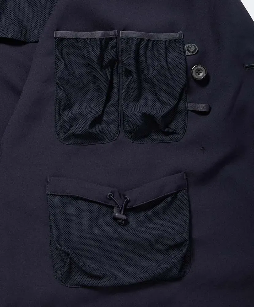 Tech Double-Breasted Jacket