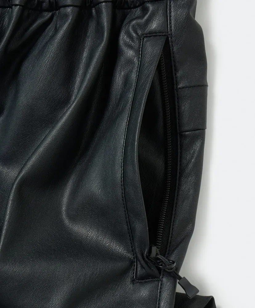 Tech Synthetic Skin Windbreaker Pants