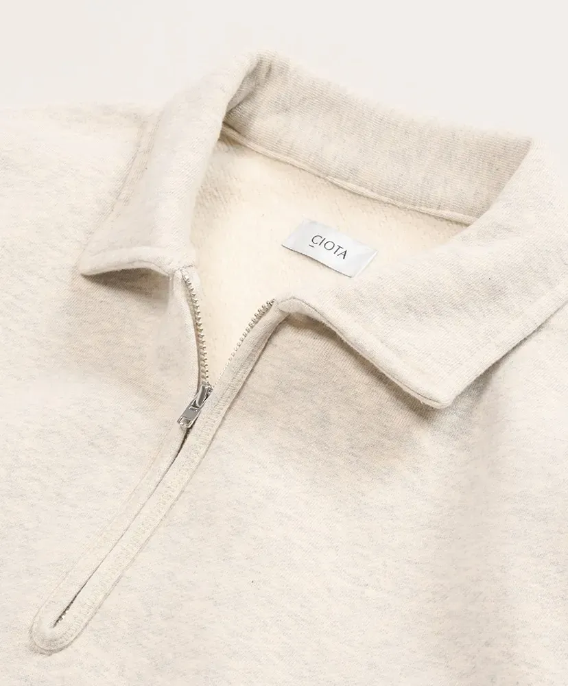 Half Zip Sweatshirt