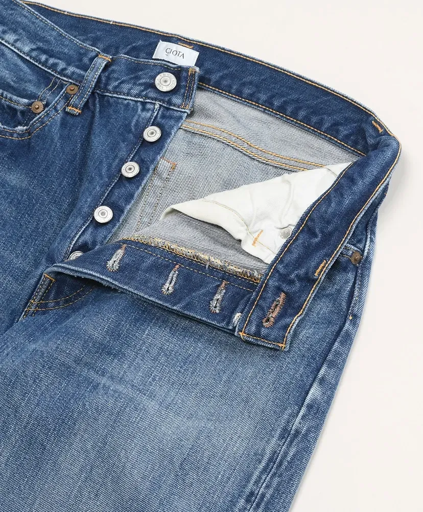 Straight 5 Pocket Pants