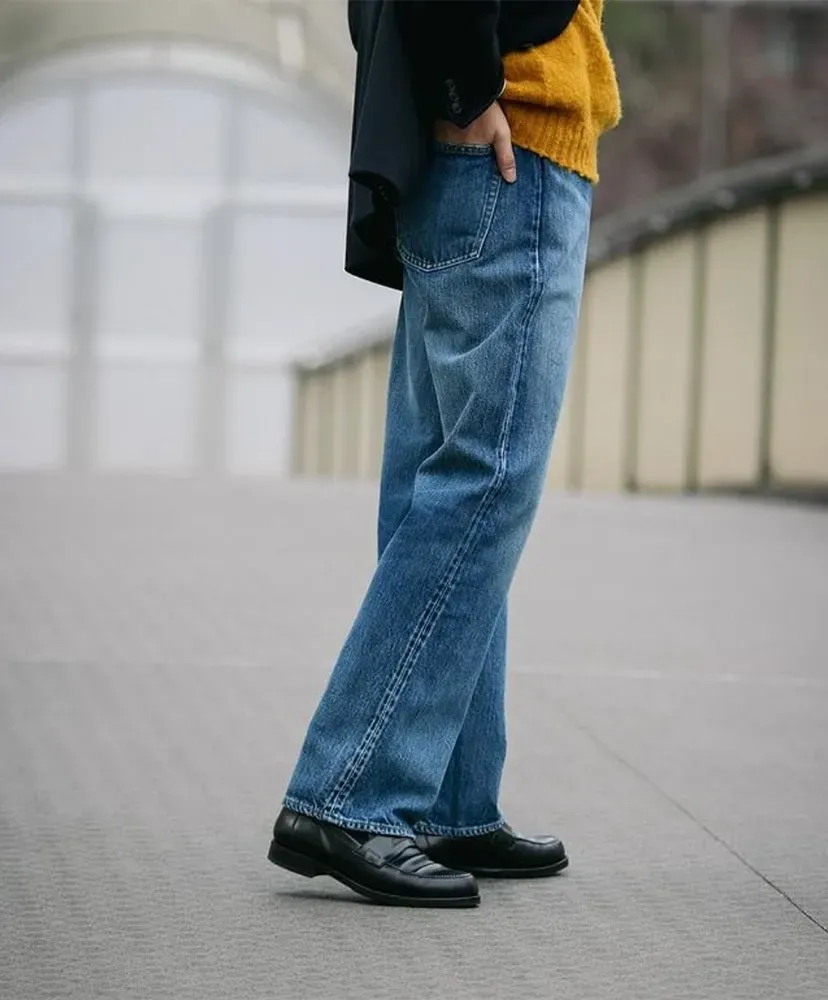 Straight 5 Pocket Pants