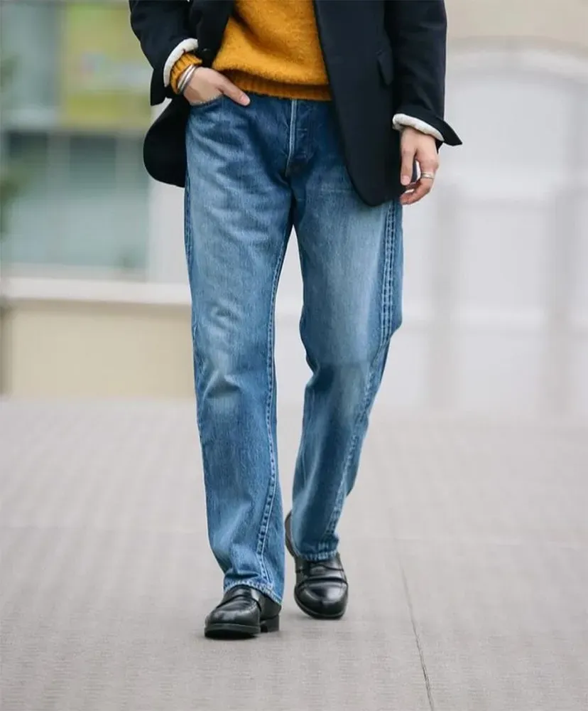 Straight 5 Pocket Pants