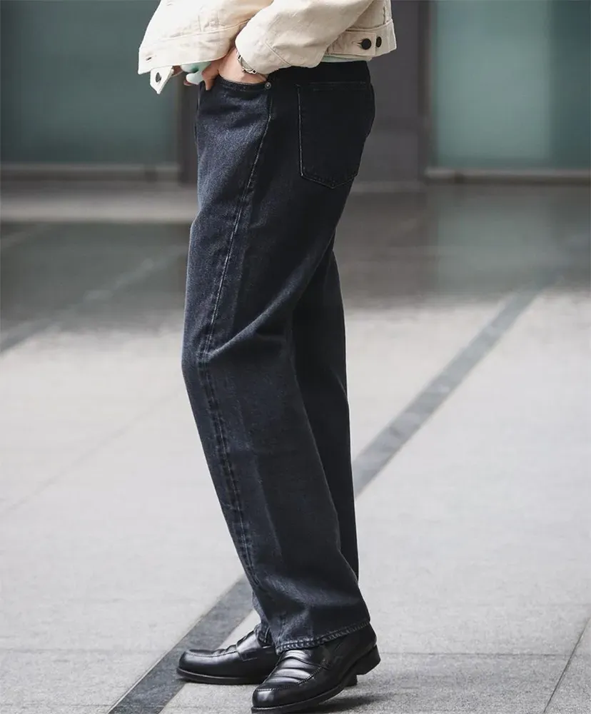 Straight 5 Pocket Pants