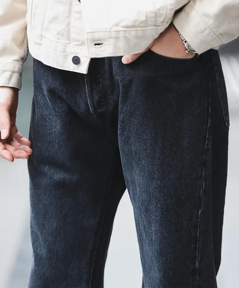 Straight 5 Pocket Pants
