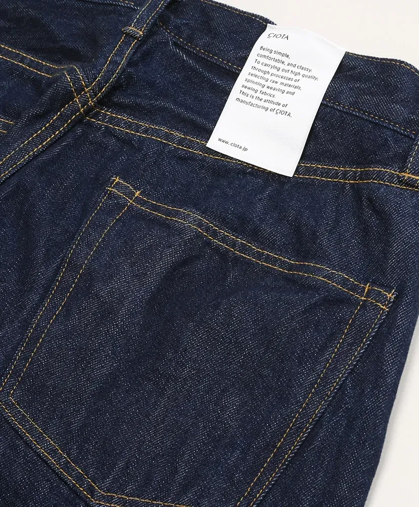 Straight 5 Pocket Pants