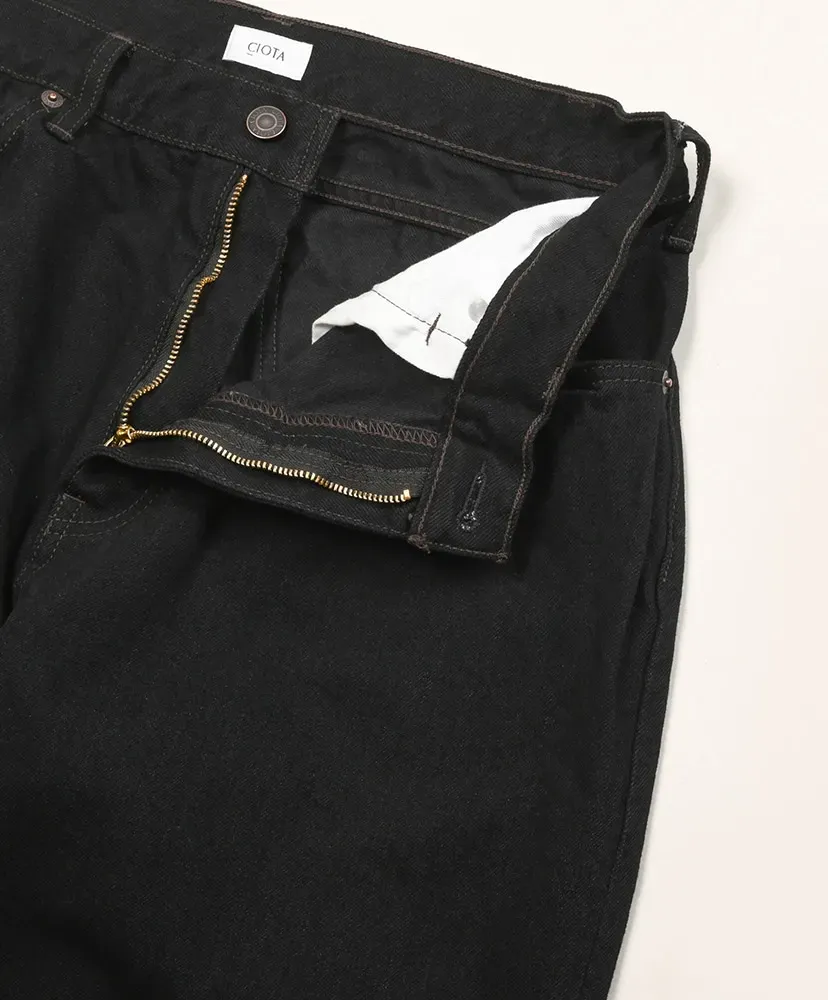 Wide Tapered 5 Pocket Pants