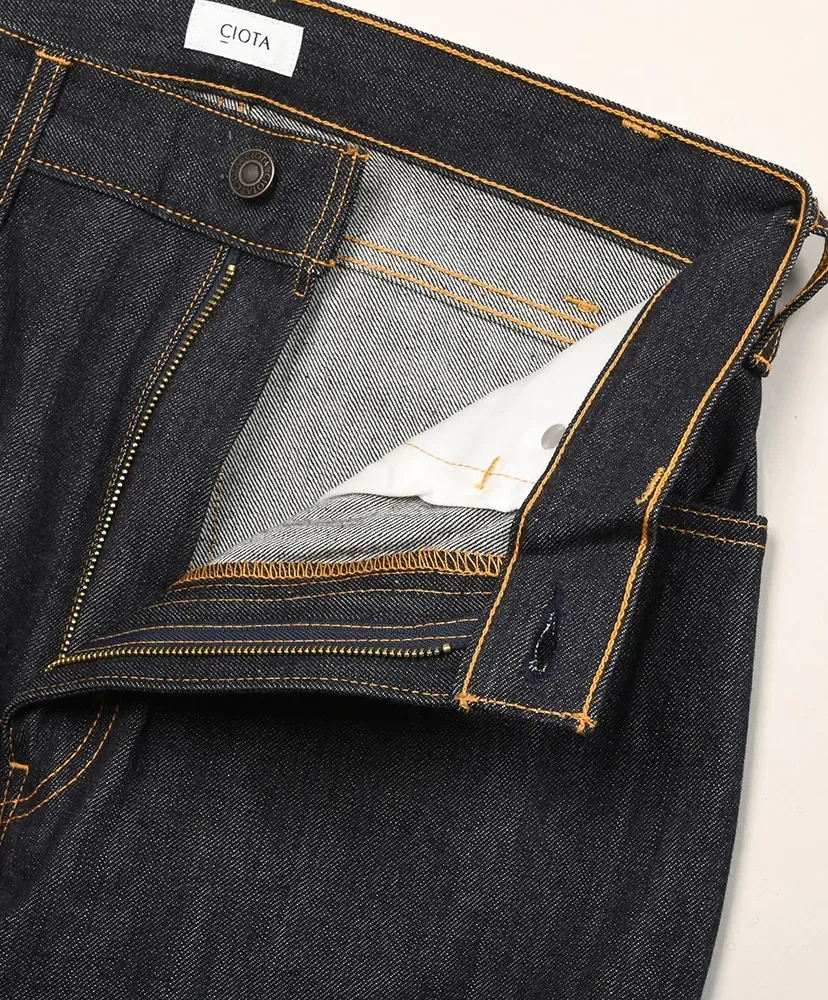 Wide Tapered 5 Pocket Pants - Reactive Dyeing
