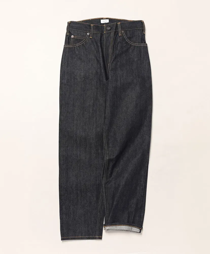 Wide Tapered 5 Pocket Pants - Reactive Dyeing