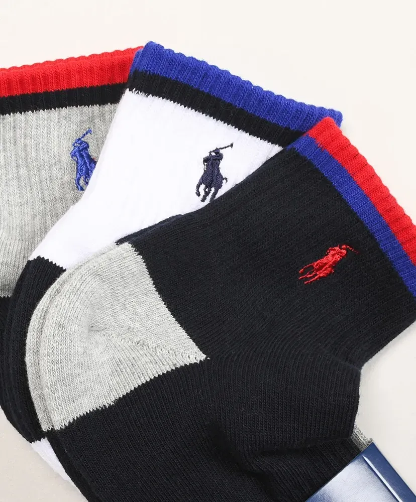 3P Bicolor Ankle Socks