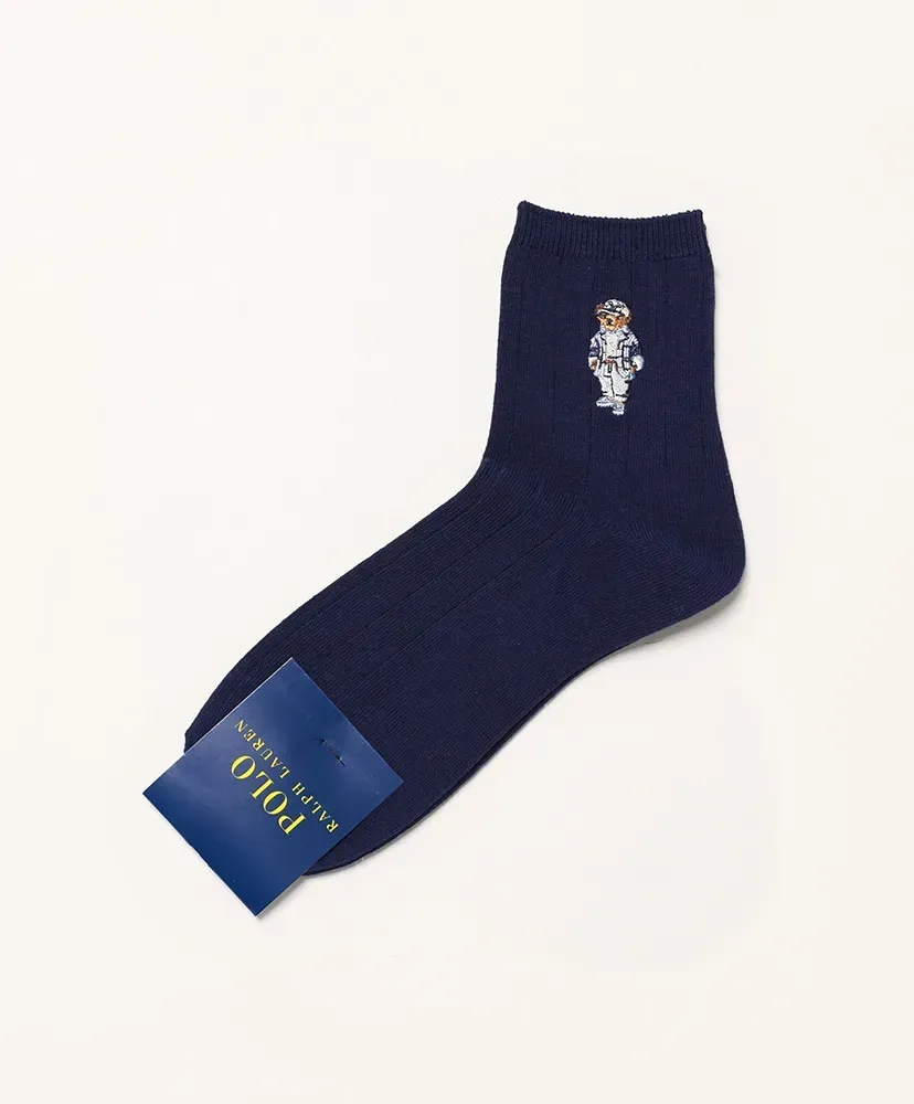 Polo Bear Ankle Socks