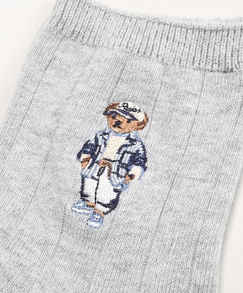 Polo Bear Ankle Socks