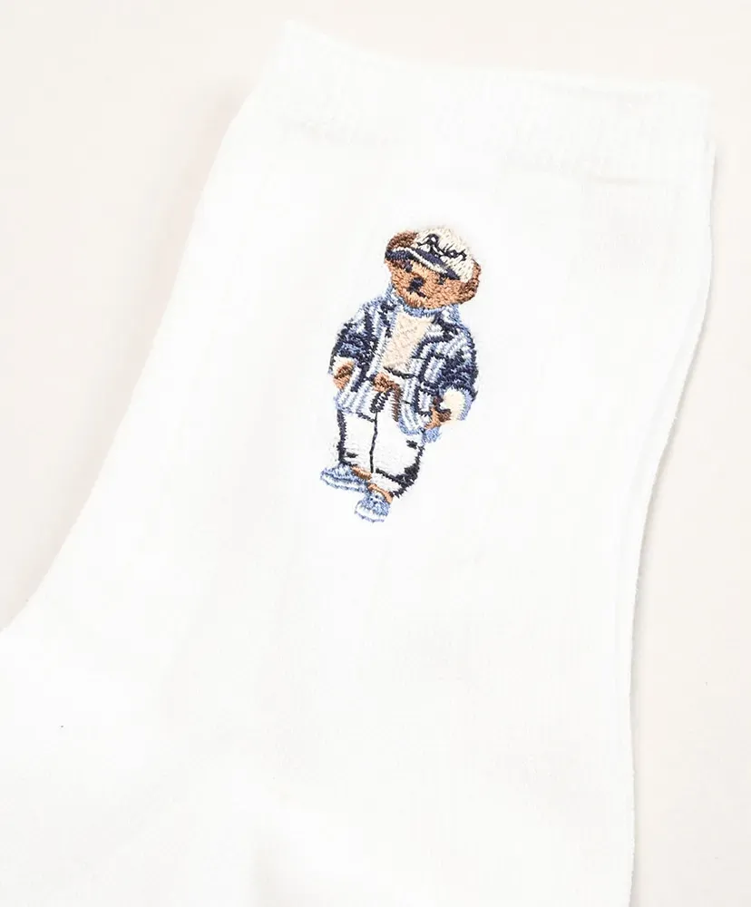 Polo Bear Ankle Socks