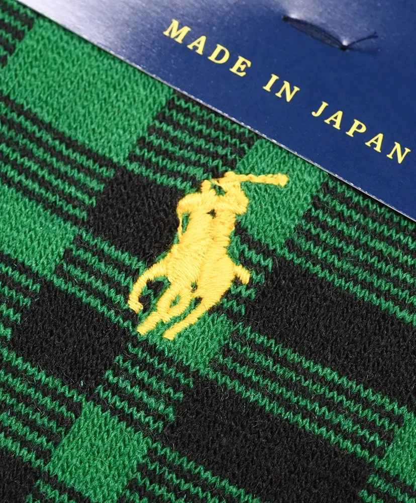 Holiday Plaid Crew Socks