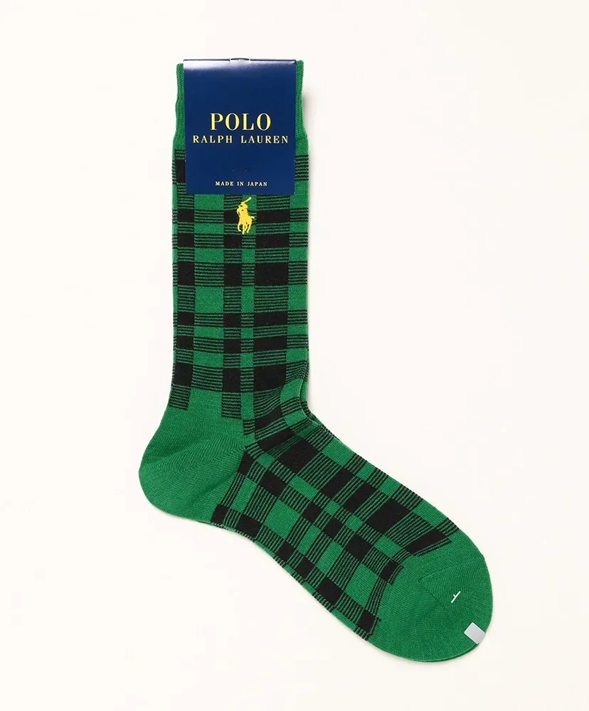 Holiday Plaid Crew Socks