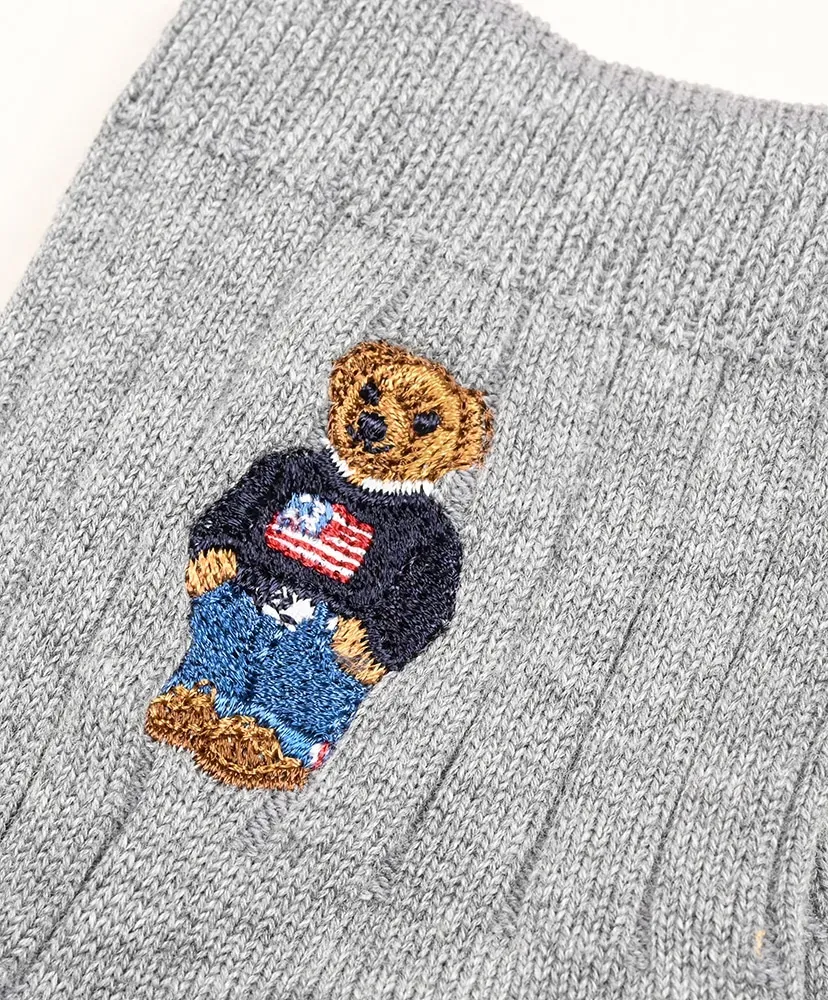 Polo Bear Rib Socks