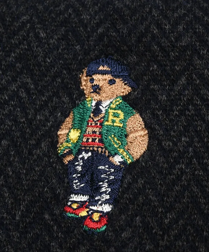 Lamb Wool Polo Bear Socks