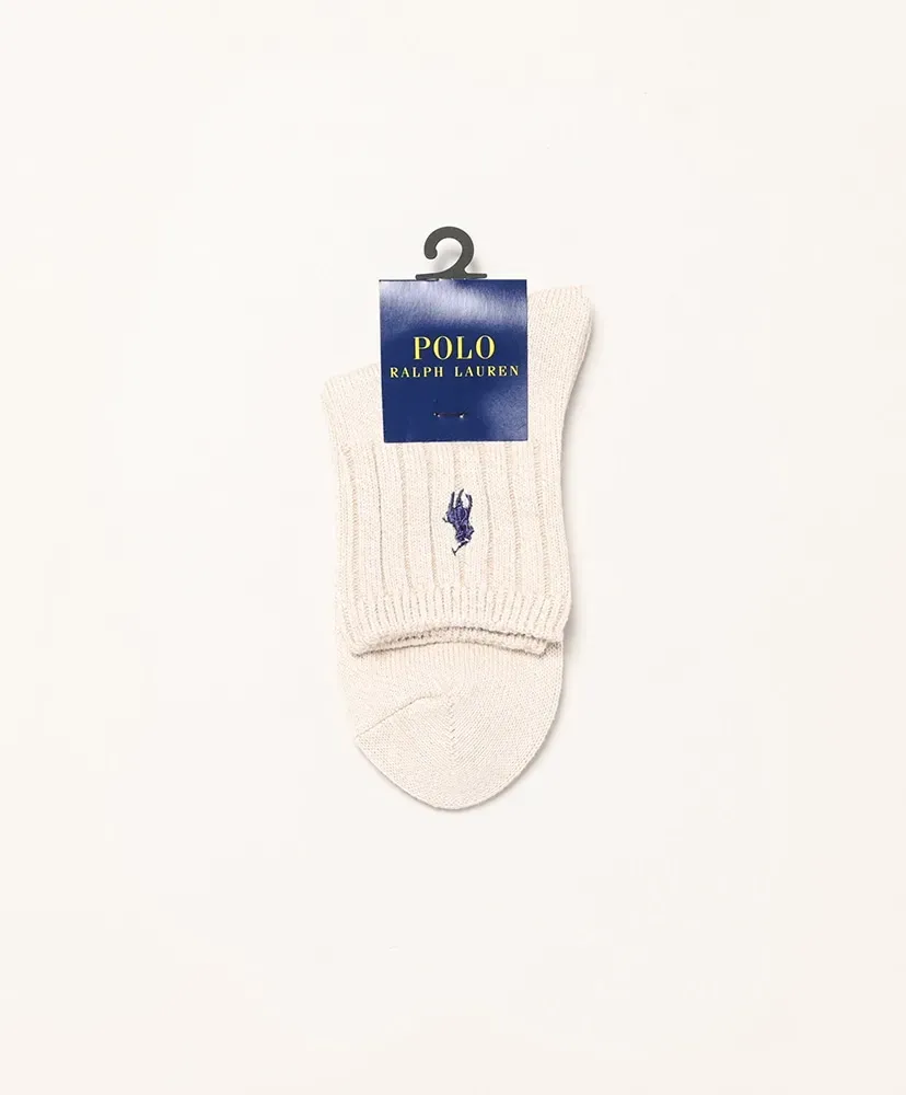 Low Gauge Logo Crew Socks