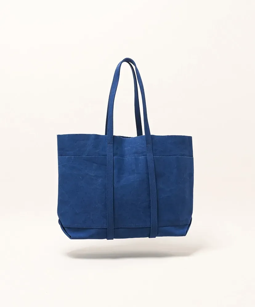 Washed Canvas 6Pockets Tote