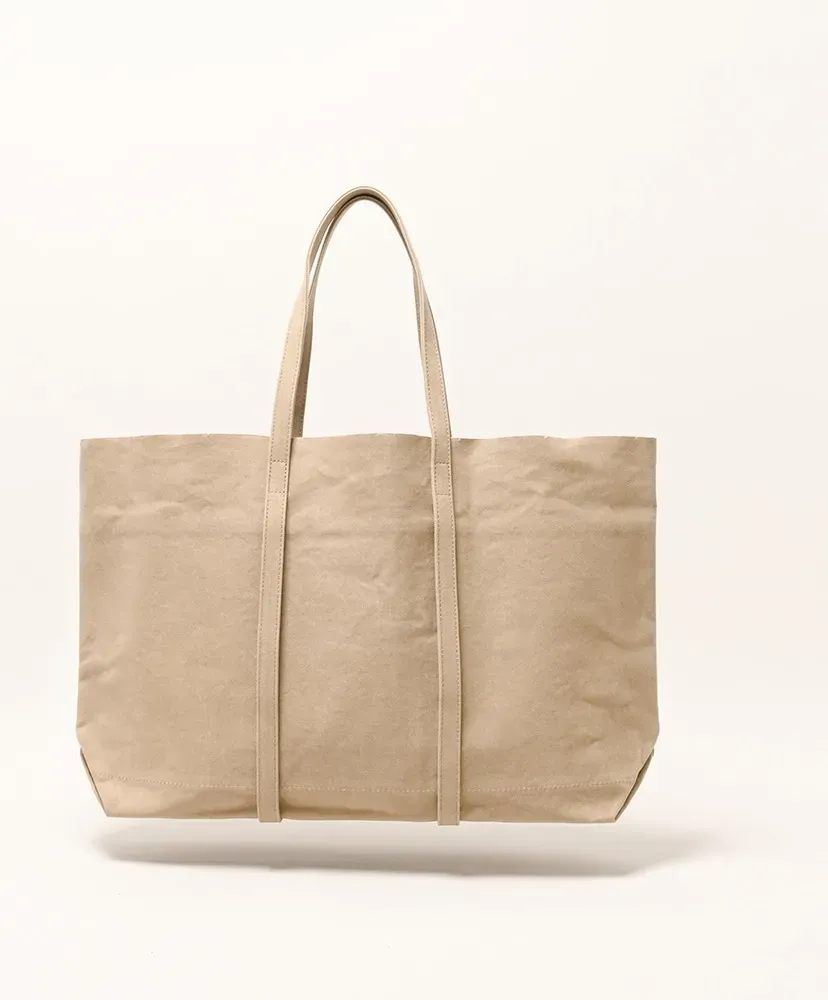 Washed Canvas 6Pockets Tote