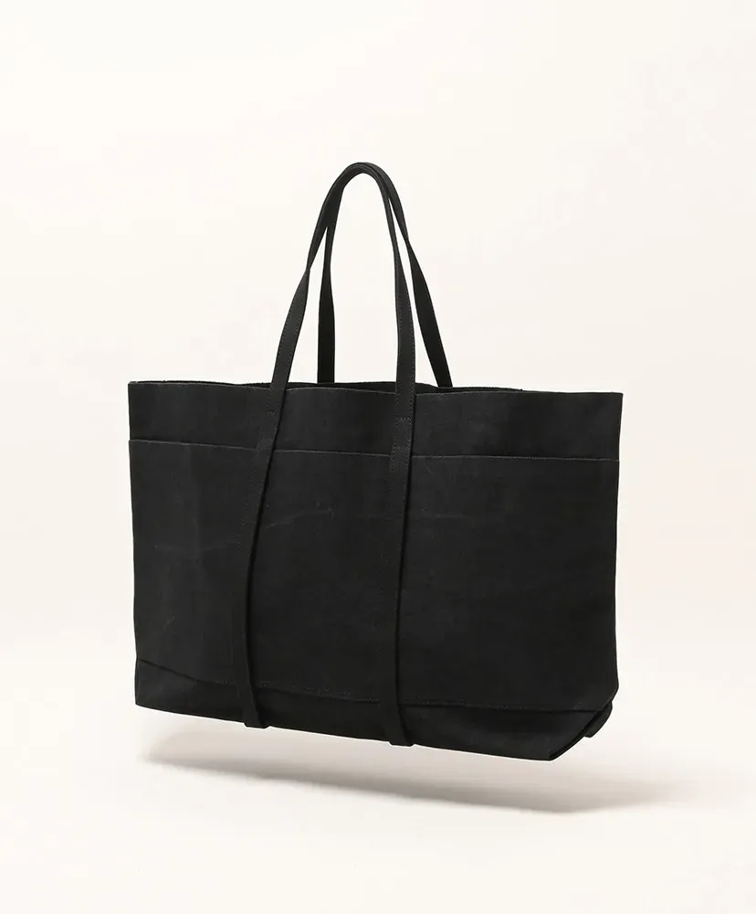 Washed Canvas 6Pockets Tote