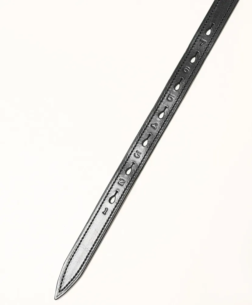 Bridle Leather Number Belt