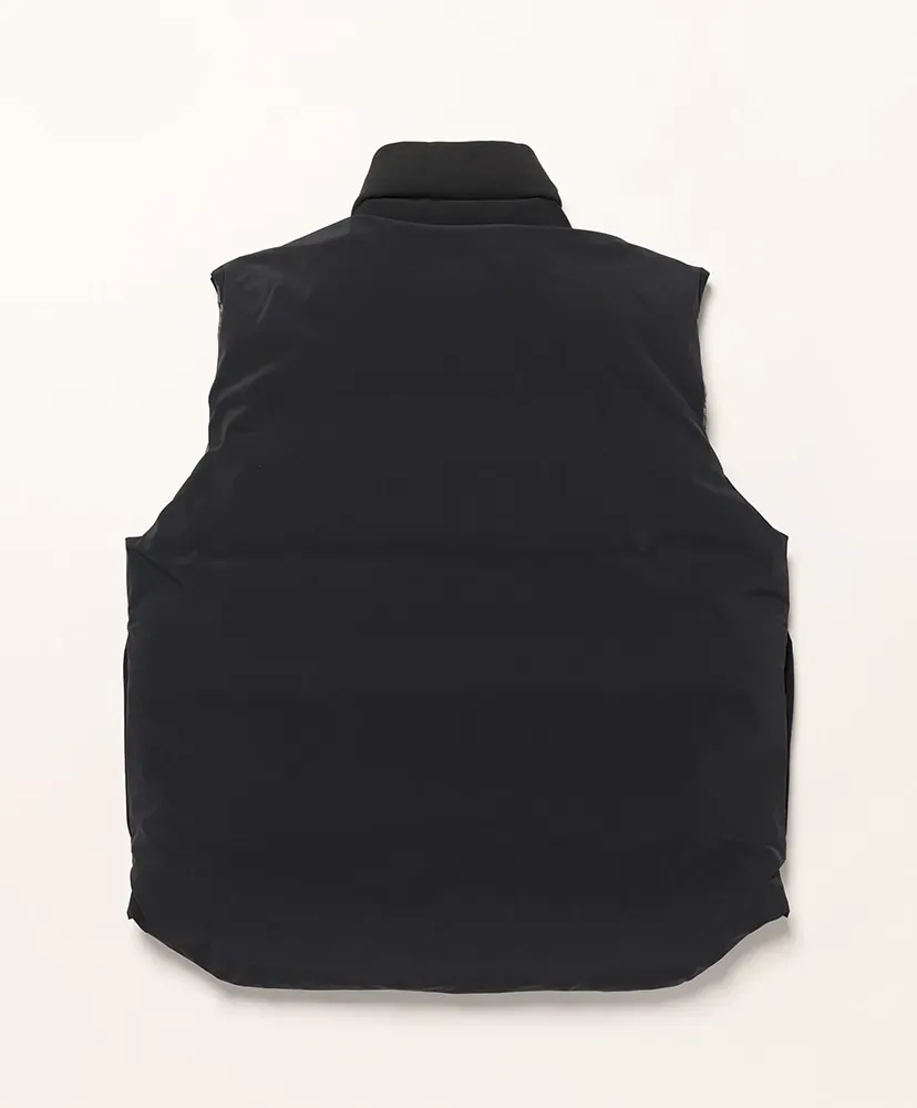 Nylon Stretch Reversible Down Vest