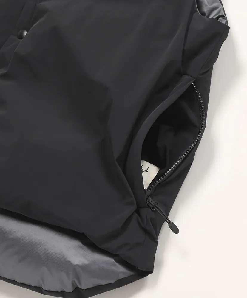 Nylon Stretch Reversible Down Vest