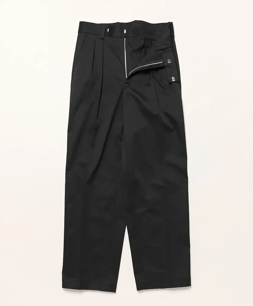 San Joaquin Cotton Pleated Trousers