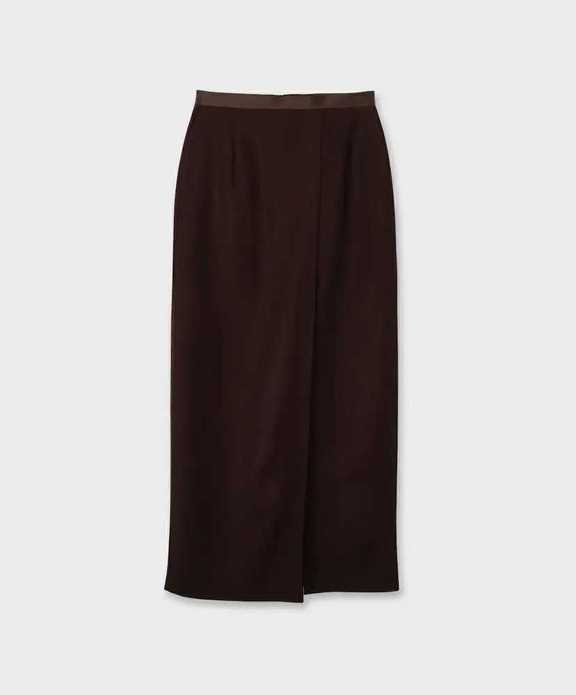 Cavarly Twill Zip Skirt