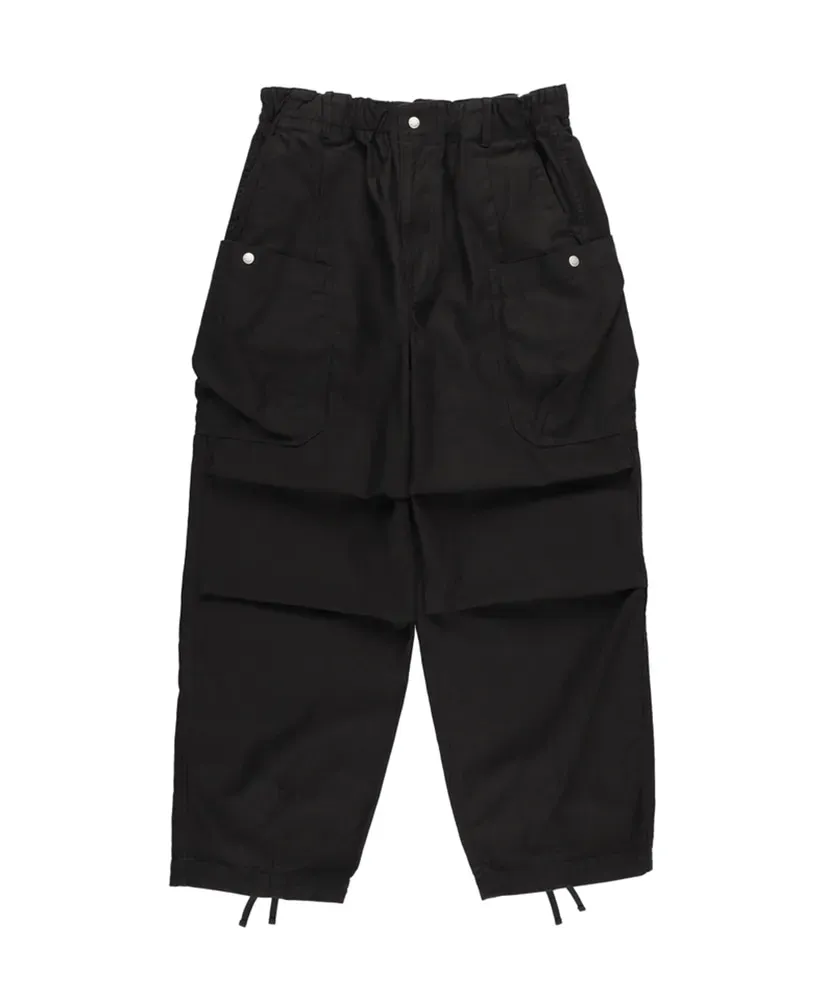 Back Satin Easy Cargo Pants