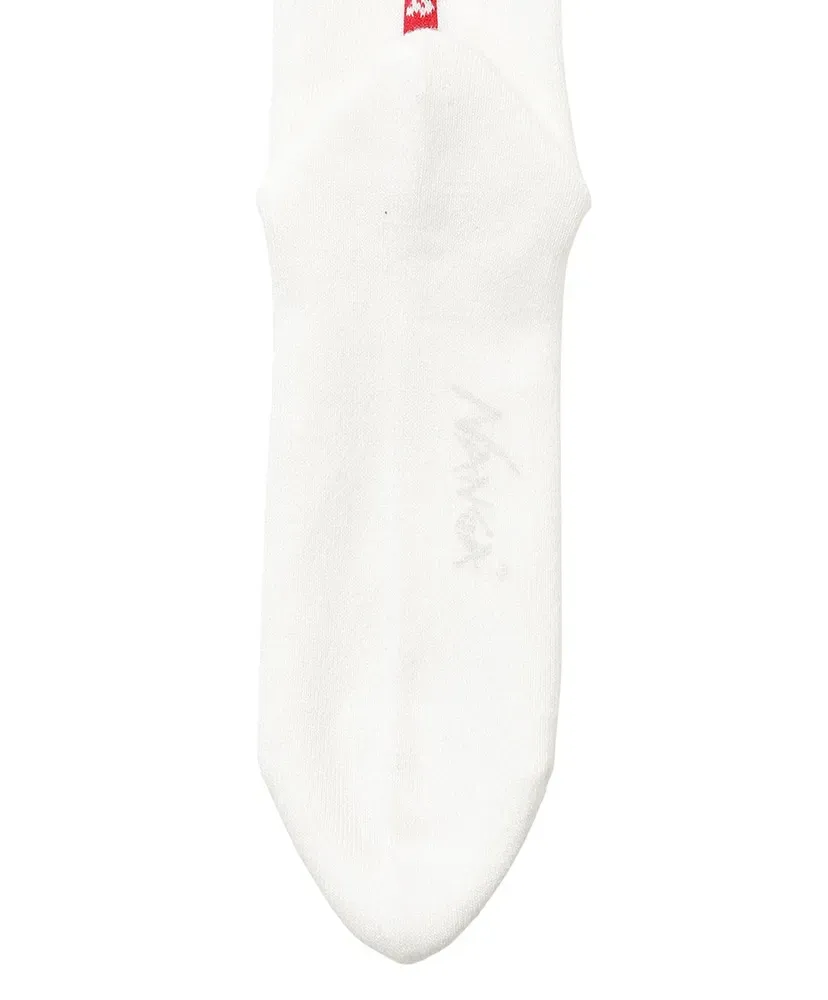 Vertical Line&Logo Socks
