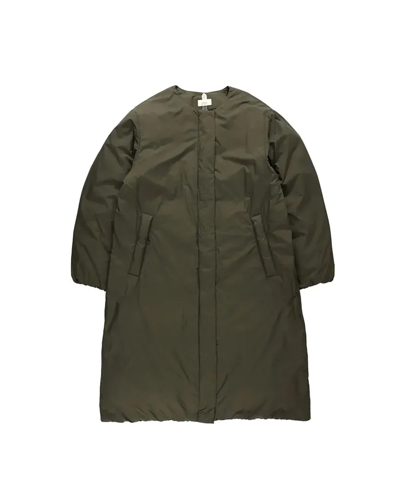 No Collar Down Coat