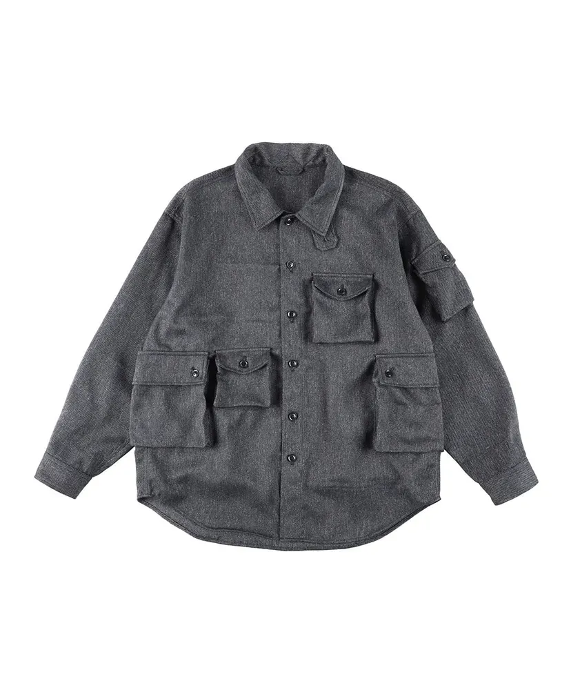 T/Tweed Utility Cpo Shirt